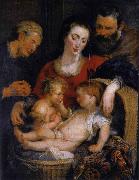 Peter Paul Rubens The Holy Family with St Elizabeth oil painting